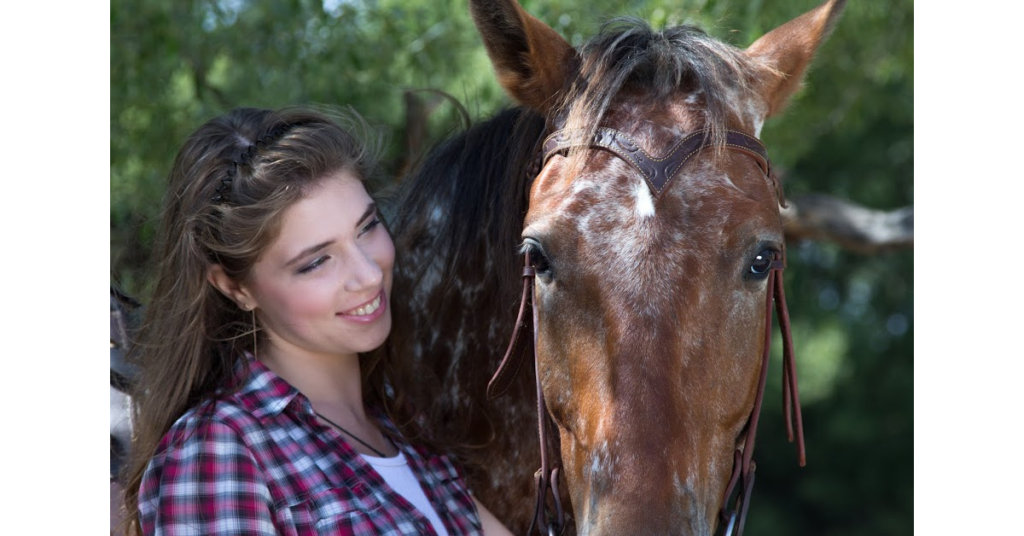 horse and girl