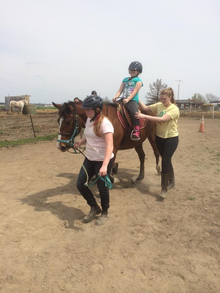 learning to ride without reins